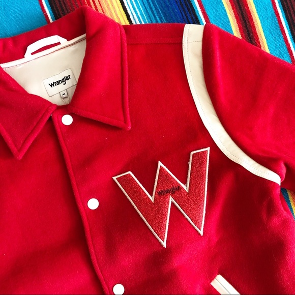 wrangler red jacket